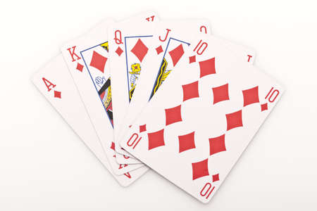 Poker cardsの写真素材