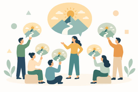 Change vision shared across team speech bubbles flat