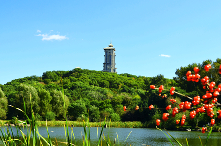 Scenery of Changchun jingyuetanのeditorial素材