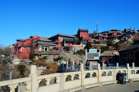 Tai Shan scenic areaのeditorial素材