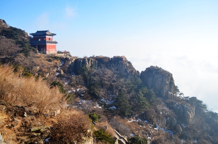 Shandong Taishan viewsのeditorial素材