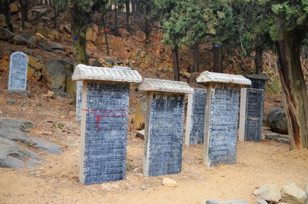 Mount Tai in Shandong provinceのeditorial素材