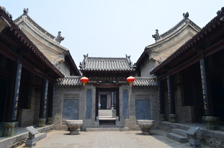 Kangbaiwan's Mansion courtyardのeditorial素材