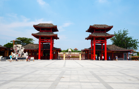 Kaifeng qingming Riverside Parkのeditorial素材