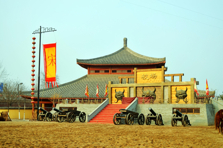 Kaifeng qingming Riverside Parkのeditorial素材