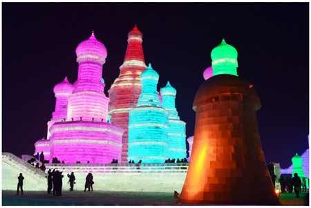 Harbin ice and snow worldのeditorial素材