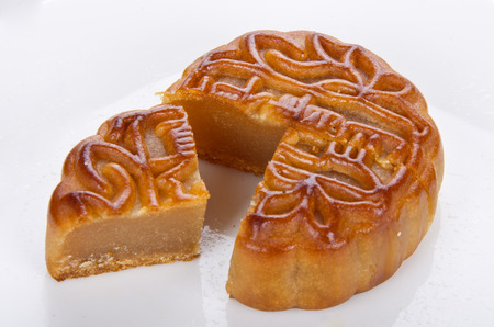 Mid-Autumn moon cakeのeditorial素材