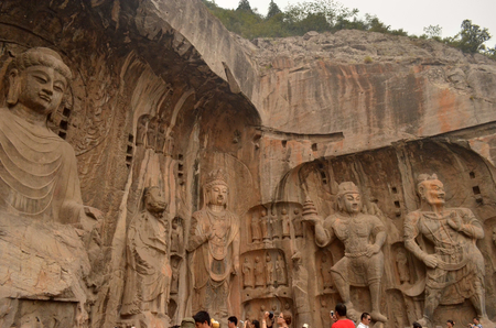 Luoyang Longmen Grottoesのeditorial素材