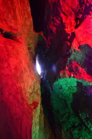 Lagerstroemia cave, Chaohuの写真素材