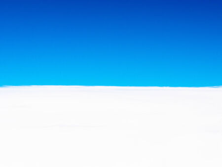 Sea of clouds, aerial photographyの写真素材