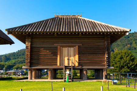 Hirasawakaga Ruins in Japanのeditorial素材
