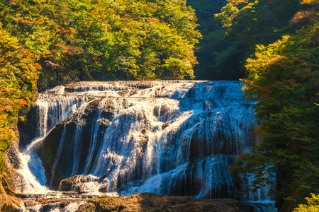 Fukuroda no taki Waterfallsの写真素材