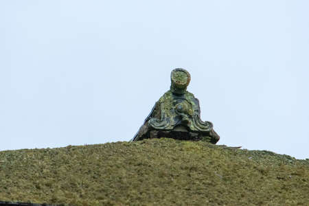 Roof of the Japanese traditional houseの写真素材
