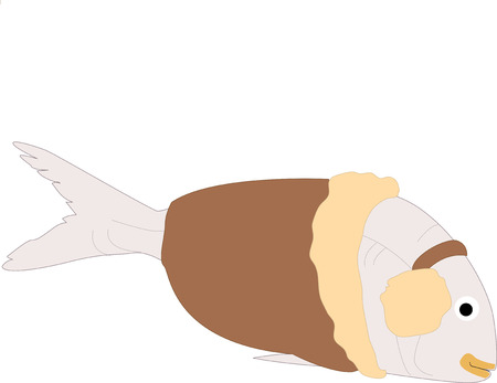 Fish from winter seasonのイラスト素材