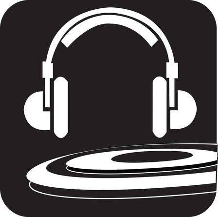 Headphone iconのイラスト素材