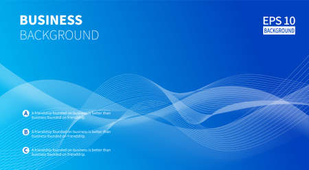 Blue background technology sense curve big data abstract vector illustrationのイラスト素材