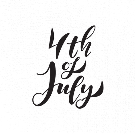 American Independence day 4 th july. Vector illustration.のイラスト素材