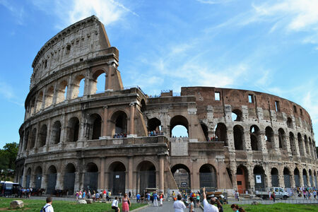 Colosseum in Rome, Italyのeditorial素材