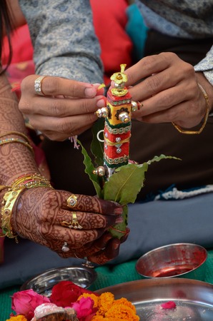 Indian Hindu Relegian Returals Weddings HQ Photosの写真素材