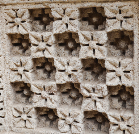 historic stone structure from indiaの写真素材