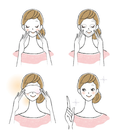 Skin careの写真素材