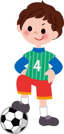 Soccer boyの写真素材