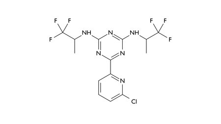 vorasidenib molecule, structural chemical formula, ball-and-stick model, isolated image anti-cancer medicationの写真素材