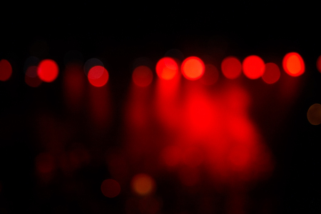 Image of colorful concert lighting on a dark backgroundの写真素材