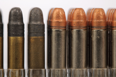 ammunition for firing a gun at targetsの写真素材