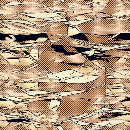 comic style halftone patternの写真素材