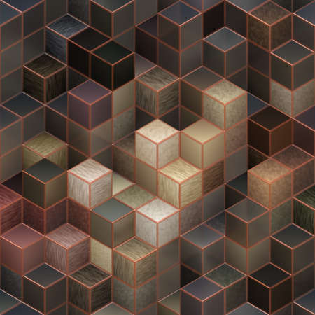 Color cubesの写真素材