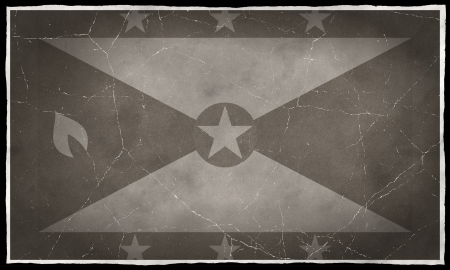Old flag of Grenadaの写真素材