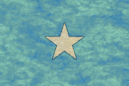 Somalia flag on ageing paperの写真素材