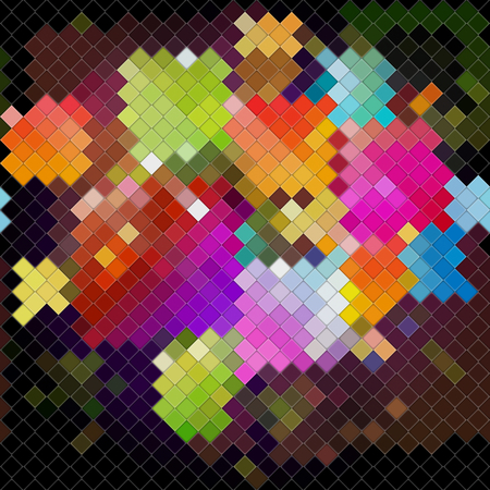 diamond ornament patternの写真素材