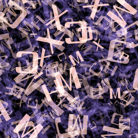 Alphabet Textureの写真素材