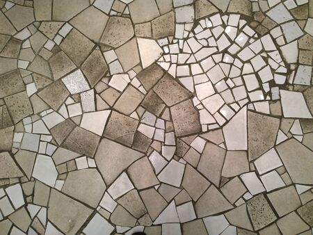 Broken Tilesの写真素材