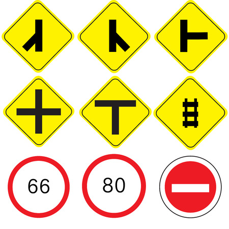 The traffic signs correctionの写真素材