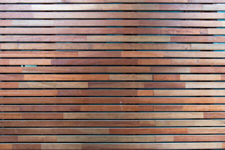 The brown wood shutter.の写真素材