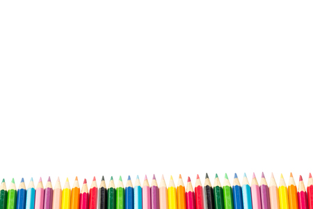 Color pencil with copy space,Education concept.の写真素材
