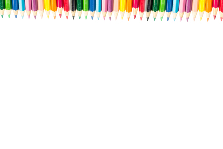 Color pencil with copy space,Education concept.の写真素材