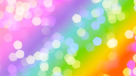 Colorful bokeh background.の写真素材