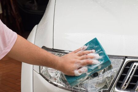 Hand Car Wash.の写真素材