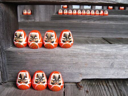 Small Tumbling Dollsの写真素材