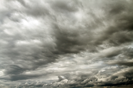Storm clouds before rainの写真素材