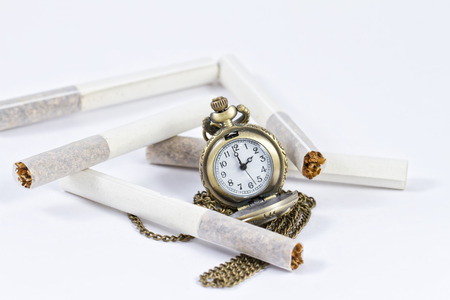 Smoking kills  It s a matter of time の写真素材