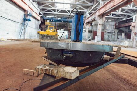 Quality control of welds of heat exchanger body elements by x-ray method. Panoramic shot of the weld seamの写真素材