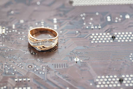 Recycling old computer boards to extract precious metals