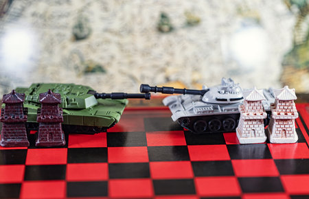 Modern combat is not just a battle, but a combination of tactics and strategy, as in chess