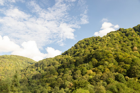 Fascinating views of the Caucasus mountains in the Arkhyz valley