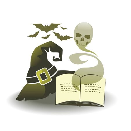 Halloween Holiday Gift Cardのイラスト素材
